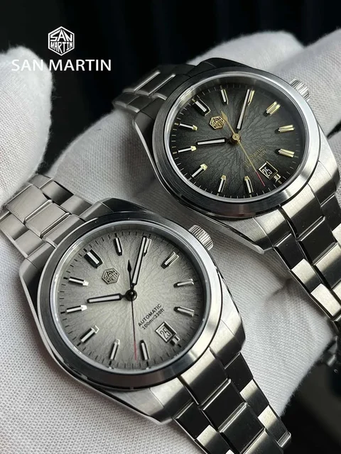 Tandorio San Martin 36/39/42mm SN0144 JianZhan Dial Gada Watch Miyota 9015 Original Design