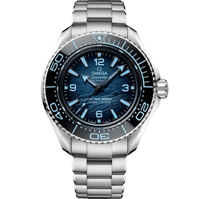 OMEGA Seamaster Planet Ocean 6000M (Ultra Deep Summer Blue) 215.30.46.21.03.002 kol saati