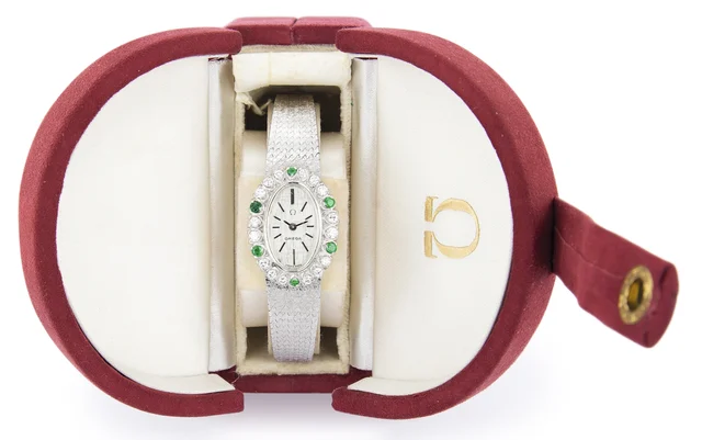 OMEGA White Gold & 8183 kol saati