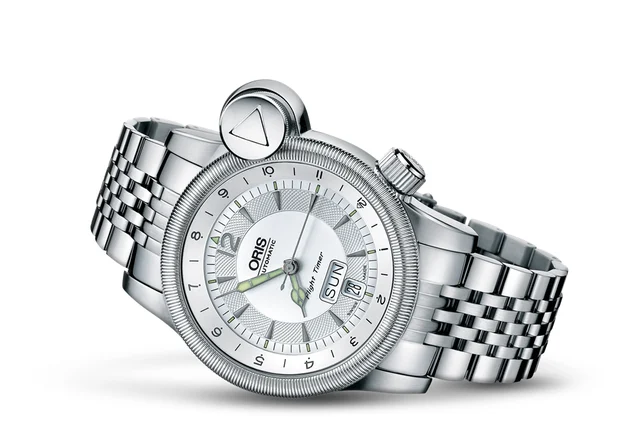 Oris Flight Timer² Day Date 01 635 7568 4061-07 8 21 61 kol saati