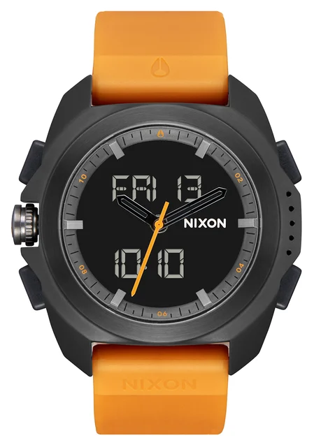Nixon US Ripley - Black / Saffron A1267-5090-00 kol saati