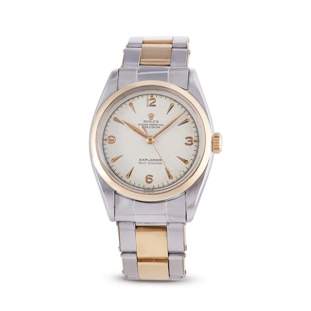 Rolex ROLEX REF 6299, EXPLORER DIAL, STEEL AND GOLD kol saati