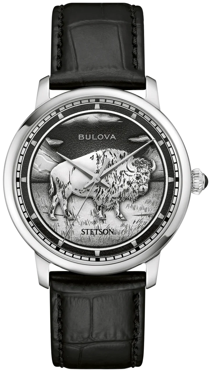 Bulova Stetson Bison 96A333 39 mm kol saati