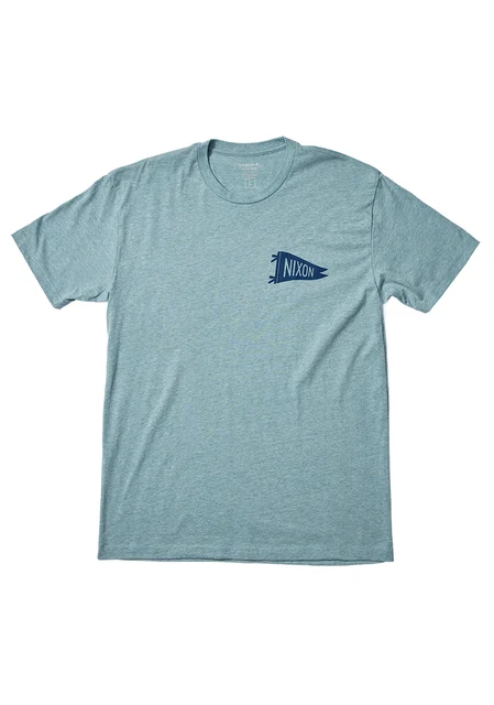 Nixon US Harvey Repreve® T-Shirt - Heather Pacific S2872-3384-02 kol saati
