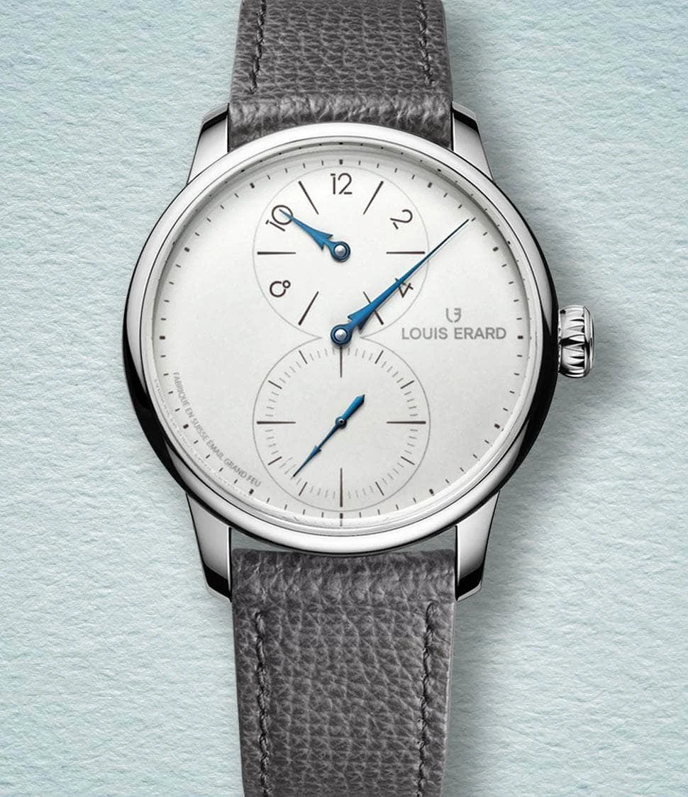 Louis Erard Régulateur Grand Feu Enamel LE-GFE 39 mm kol saati
