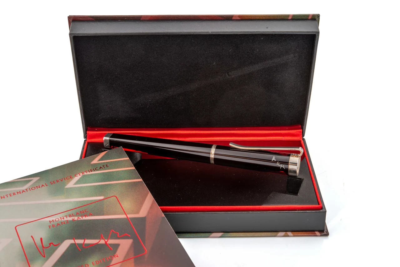 Montblanc “Writers Edition”, Ref. 35408, made in 2004 “Franz Kafka”, limited edition, No. 05 415 / 18 500 kol saati