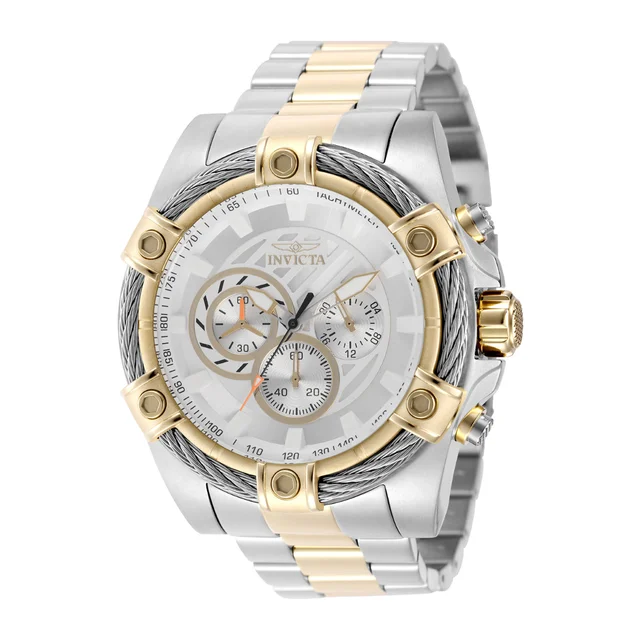 Invicta Bolt Ace Watch - 52mm. Gold, Steel (49746) kol saati