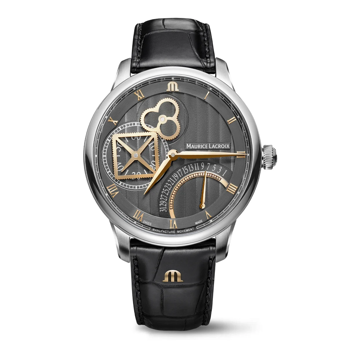Maurice Lacroix Masterpiece Square Wheel MP6058-SS001-310-1 43 mm kol saati