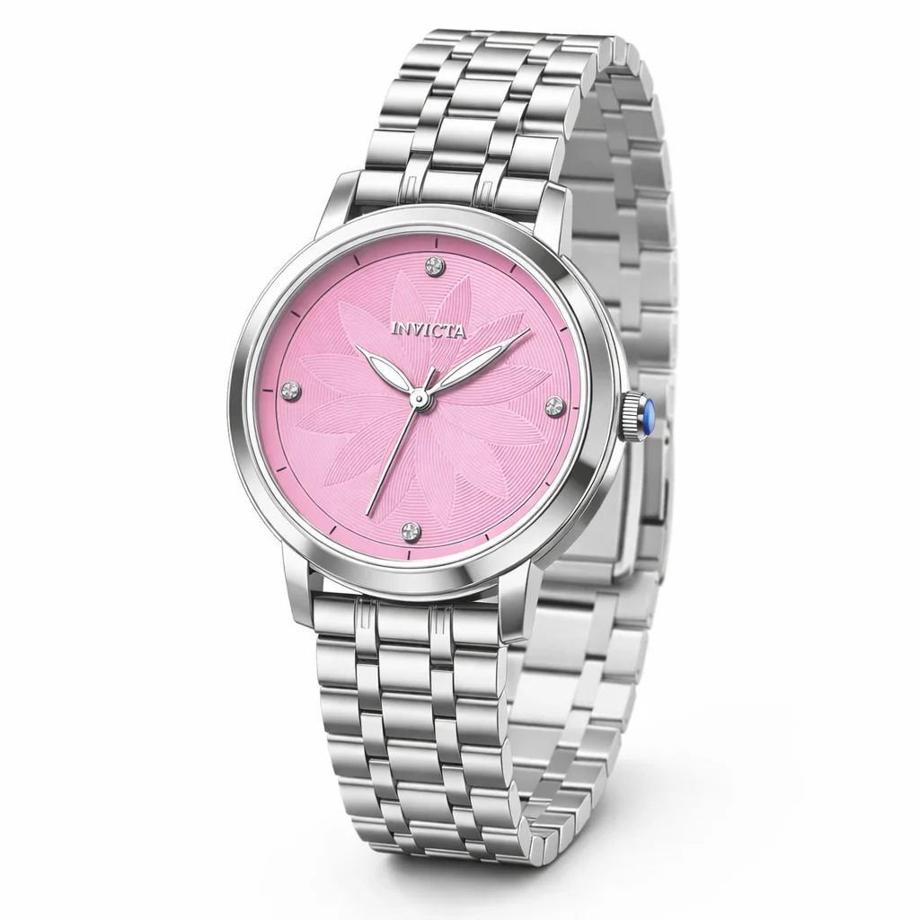 Invicta Wildflower Tigerlily Watch - 34mm. Steel (69304) 34 mm kol saati
