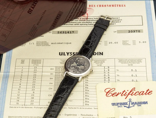 Ulysse Nardin San Mar Ulysse Nardin San Marco 139-70-9 kol saati