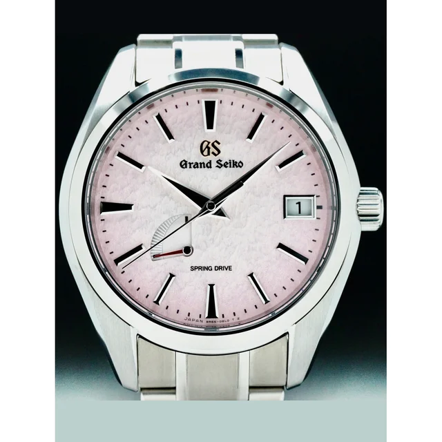 Grand Seiko Pink Snowflake Caliber 9R 20th Anniversary Limited Edition 210000069217 kol sa
