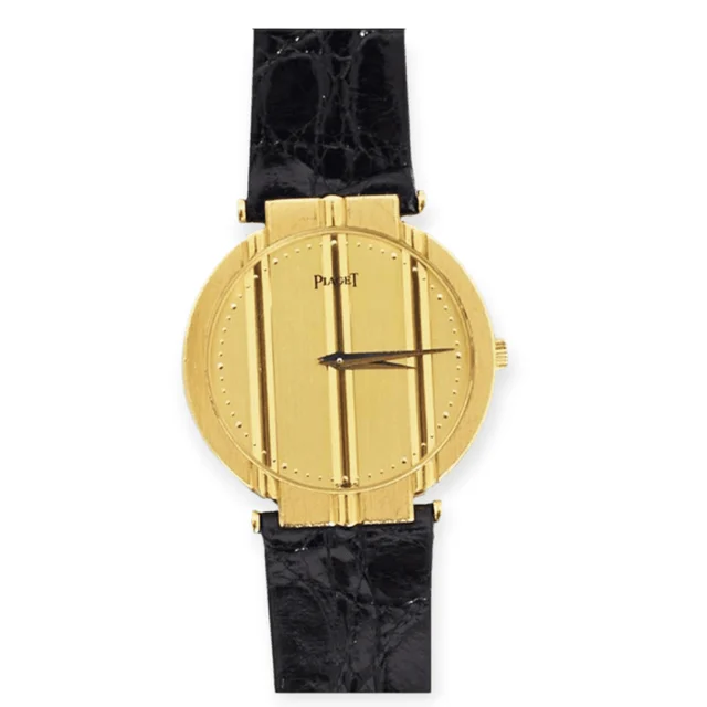 Piaget Polo Watch Yellow Gold 31mm Champagn Pre-Owned Piaget Polo Ladies Watch Yellow Gold