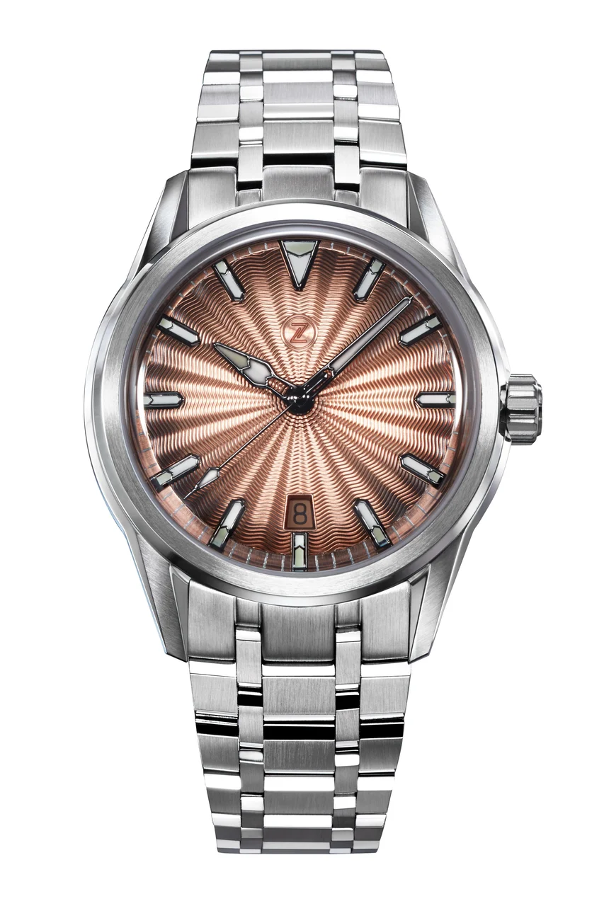 Zelos Helica 'Salmon' 39 mm kol saati