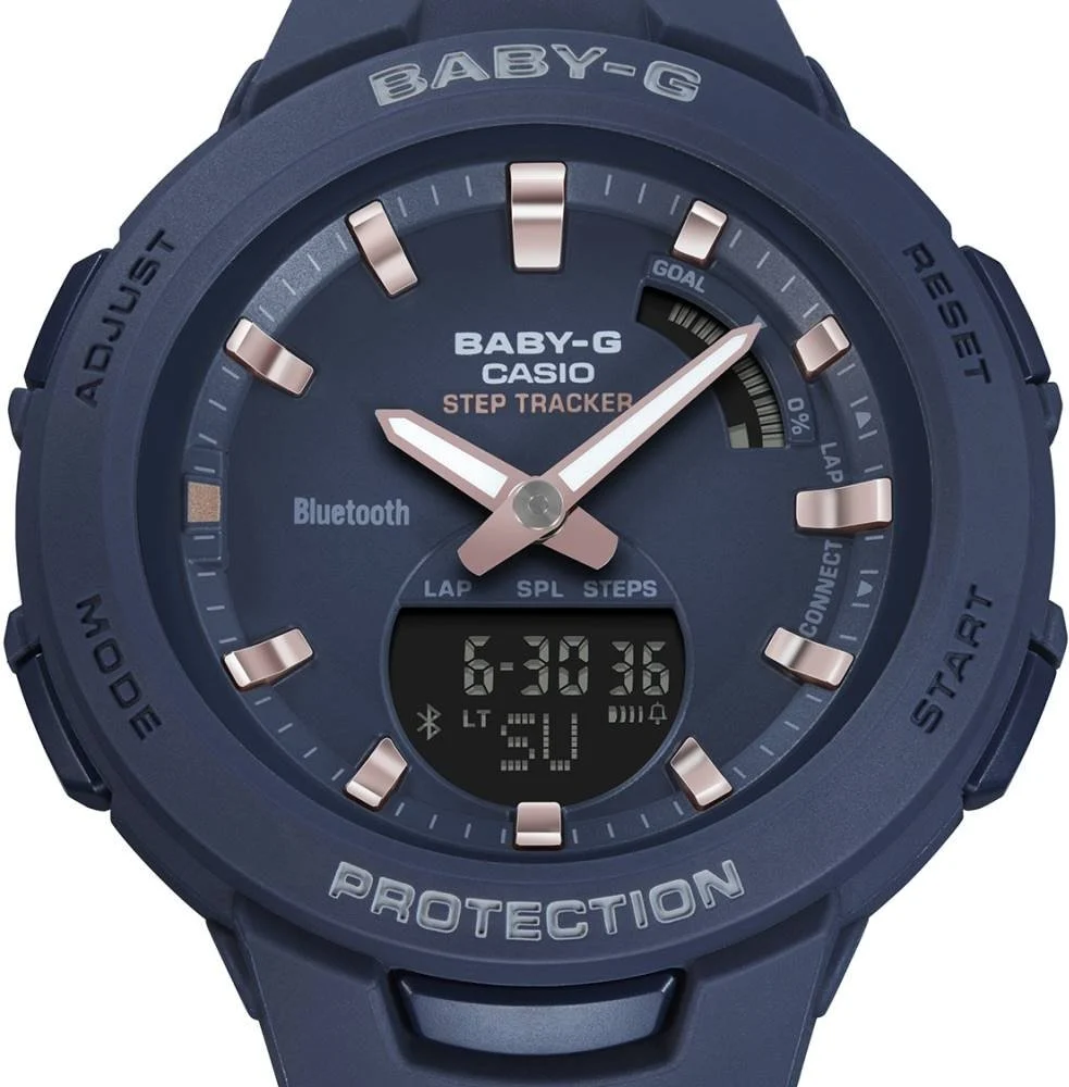 Casio Baby-g G-squad BSA-B100-2ADR 41.4 mm kol saati