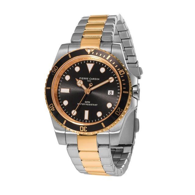 AQUATICA HydroSport 40mm - Twotone Gold and Silver with Twotone Gold and Silver Metal Stra