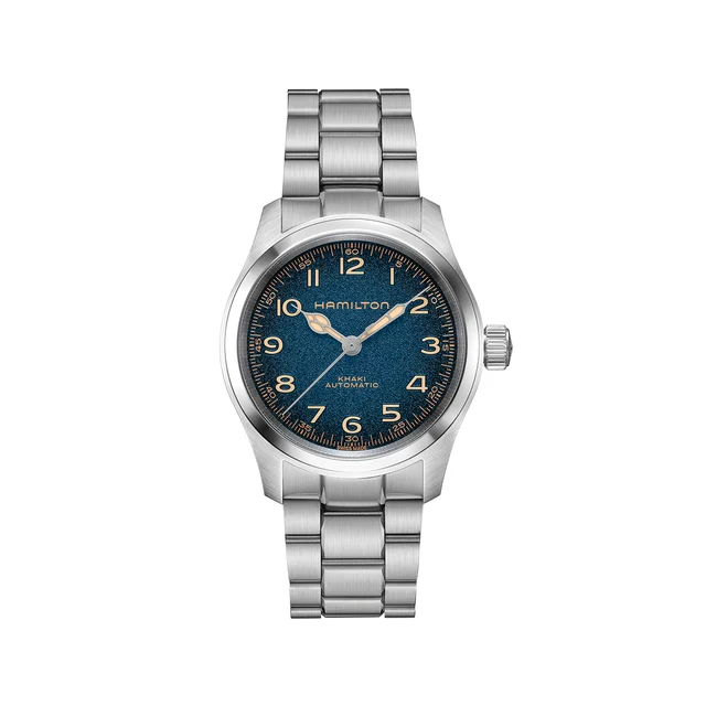 Hamilton Khaki Field Murph 38mm - Blue on Bracelet H70405140 kol saati