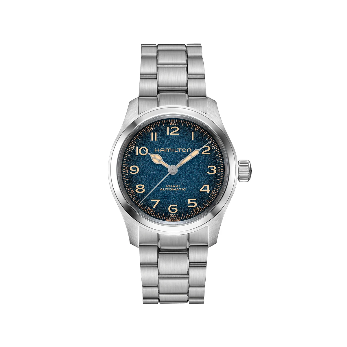 Hamilton Khaki Field Murph 38mm - Blue on Bracelet H70405140 38 mm kol saati