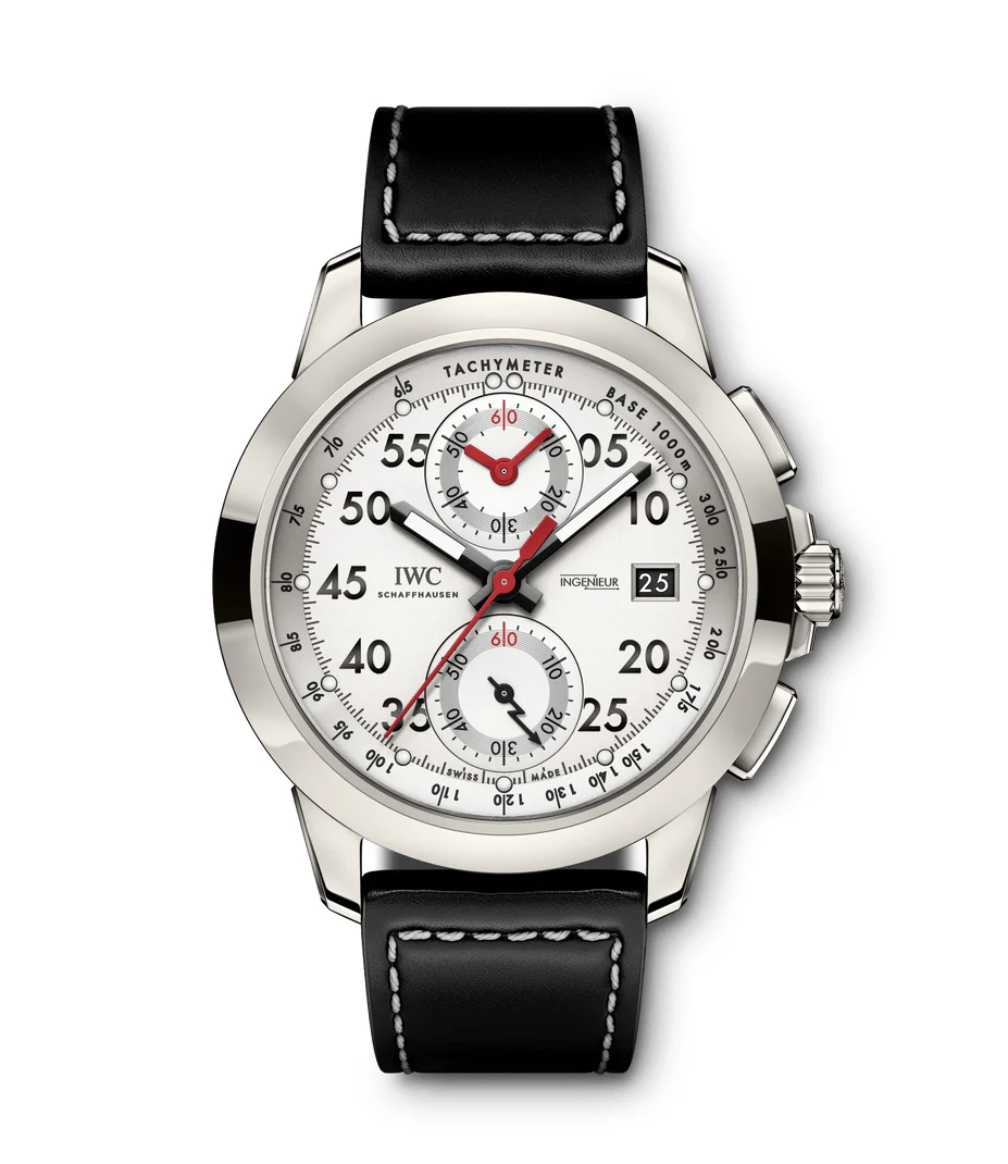 IWC Ingenieur Chronograph Sport Edition 50th Anniversary Of Mercedes Amg IW380902 44.3 mm kol saati