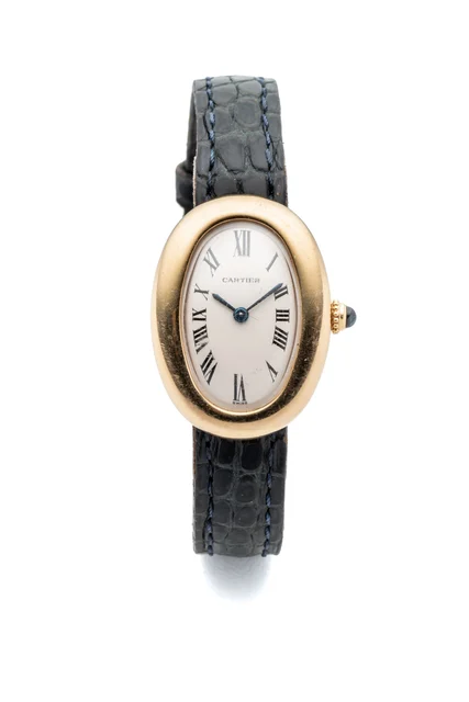 Cartier CARTIER, REF. 1607, BAIGNOIRE, YELLOW GOLD kol saati