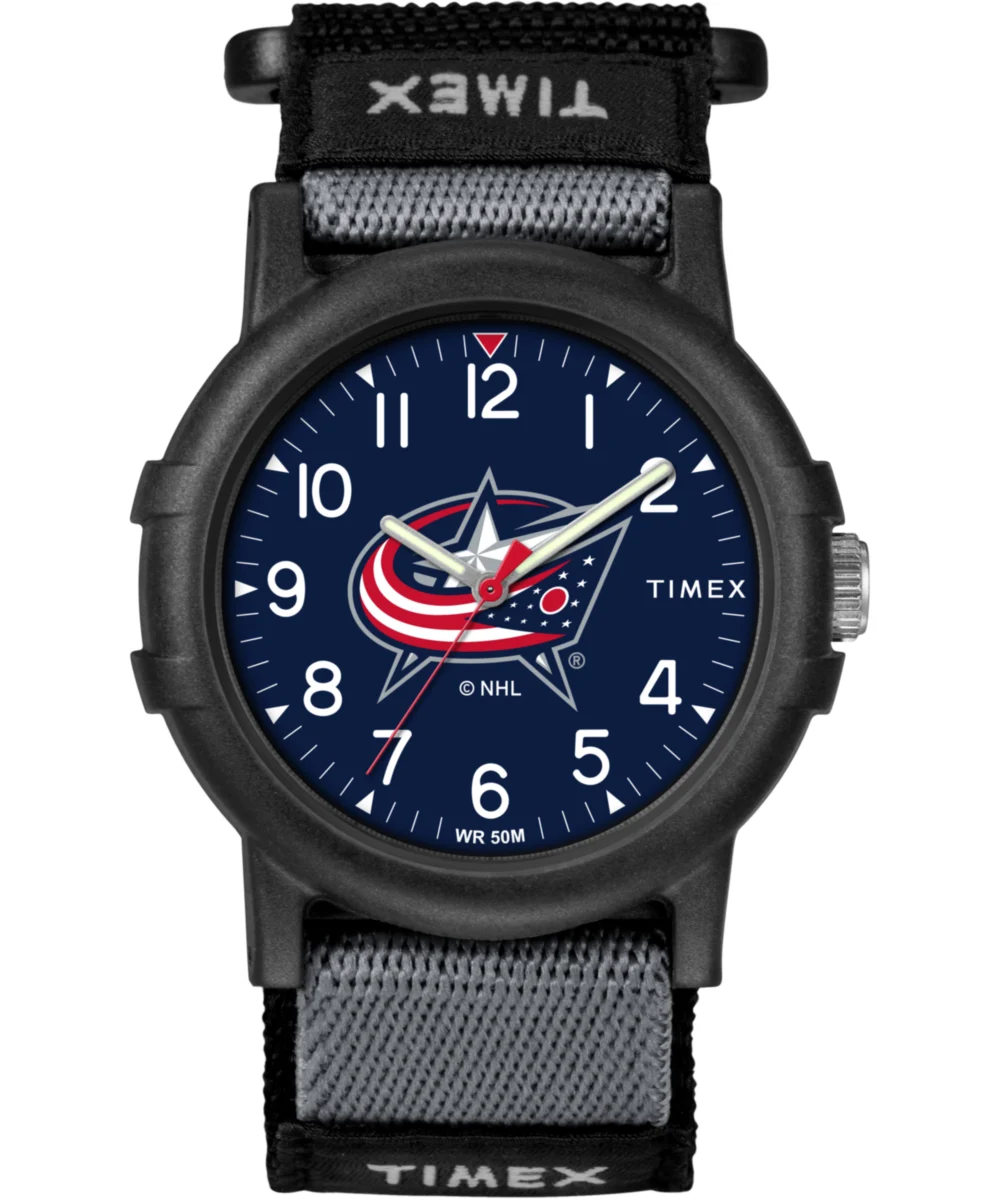 Timex Recruit Columbus Blue Jackets TWZHJACYA 38 mm kol saati