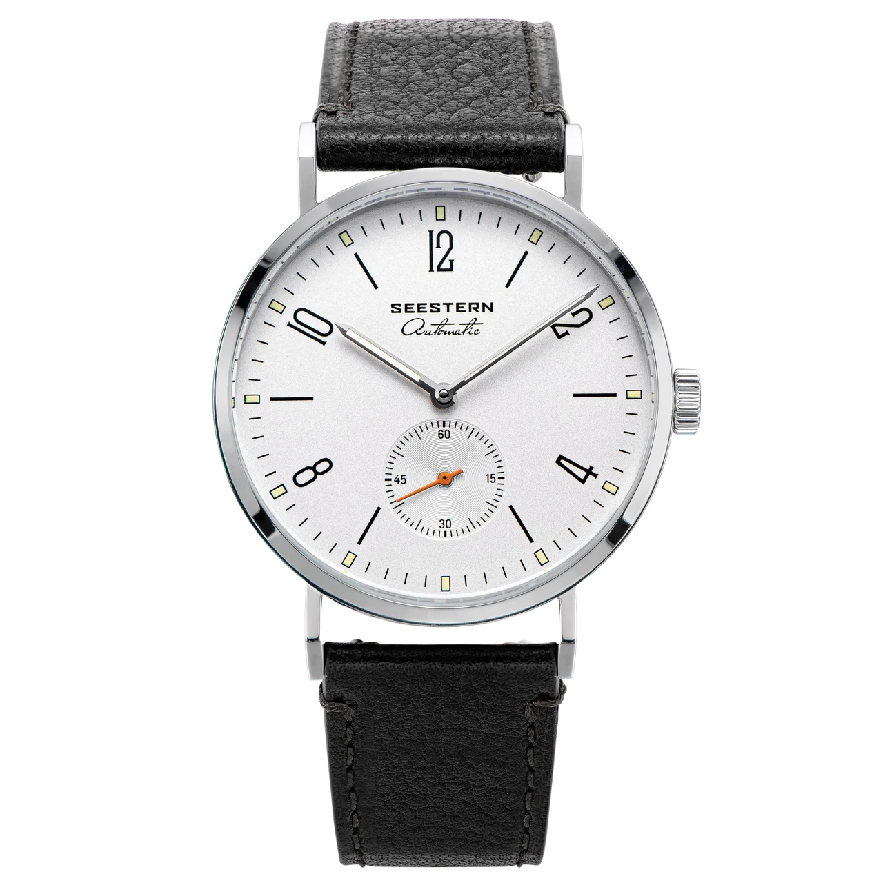 Sugess Seestern Automatic S382 38mm White Dial Classic Automatic Wa 38 mm kol saati