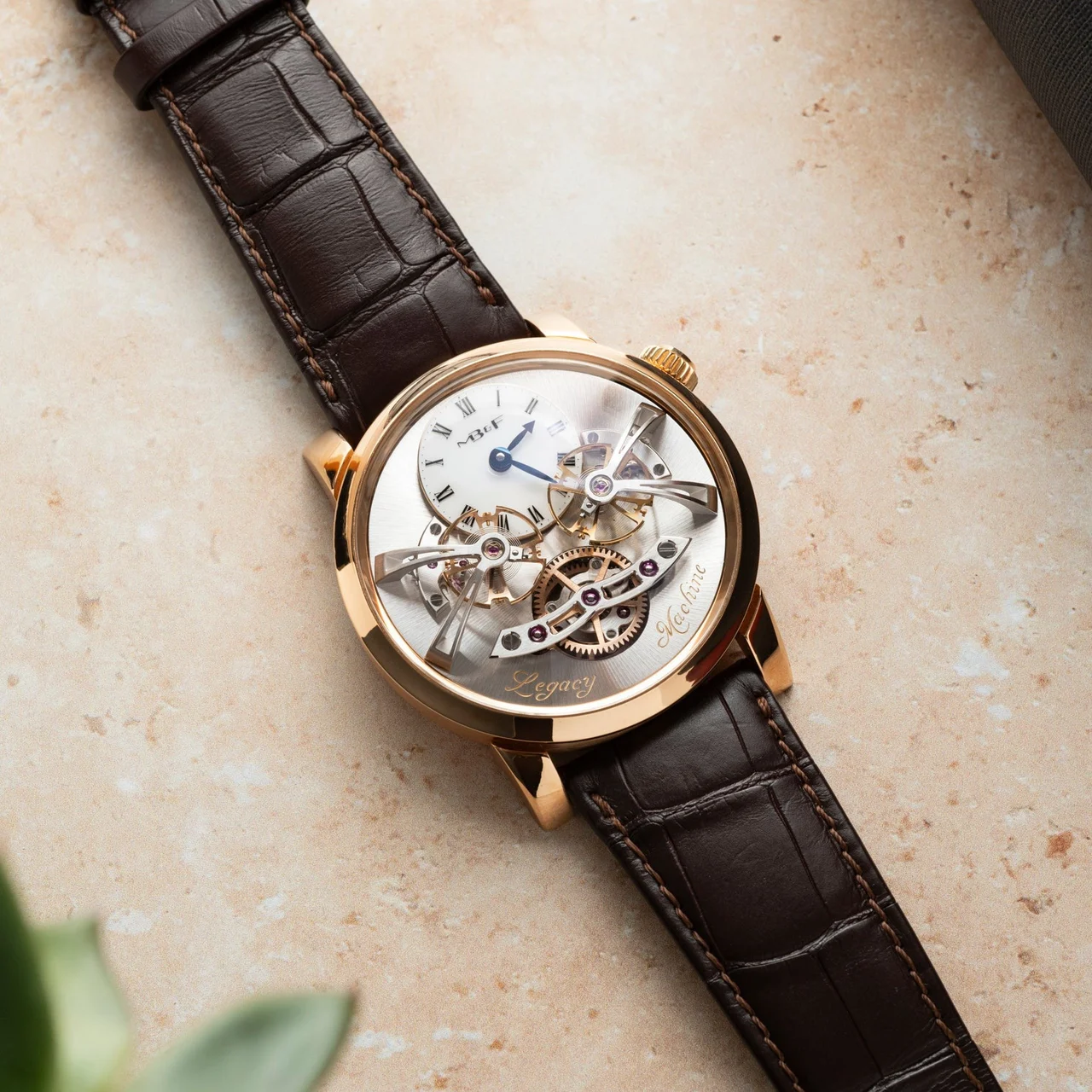 Mb&f Legacy Machine 40991796 45 mm kol saati