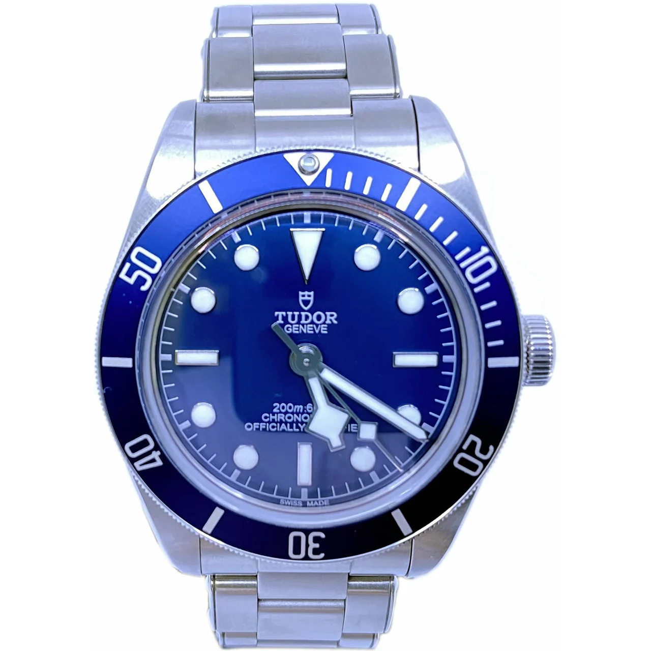 Tudor Black Bay Fifty-Eight 58 Blue Dial Steel Automatic Watch 79030B 210000014482 kol saati