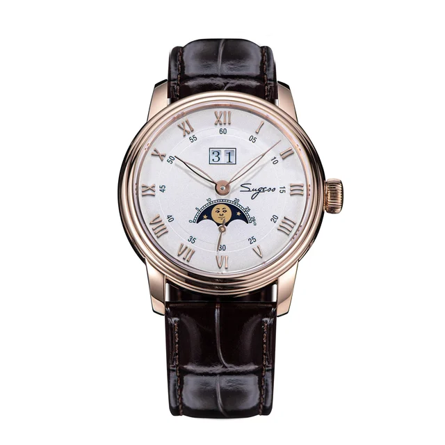 Sugess MoonPhase Master S437 Moon Phase Automatic Rose Gold copy-of-moonphase-master-437-m