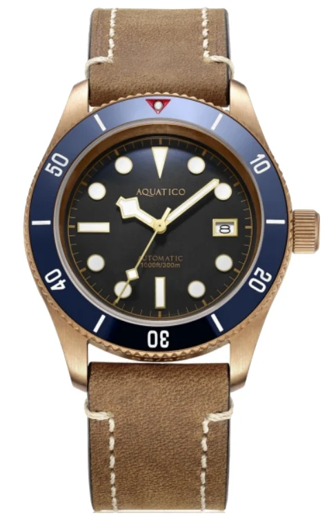 AQUATICO Bronze Sea Star AQ012 42 mm kol saati