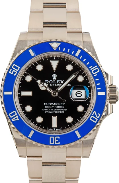Rolex Submariner 126619LB 18k White Gold kol saati