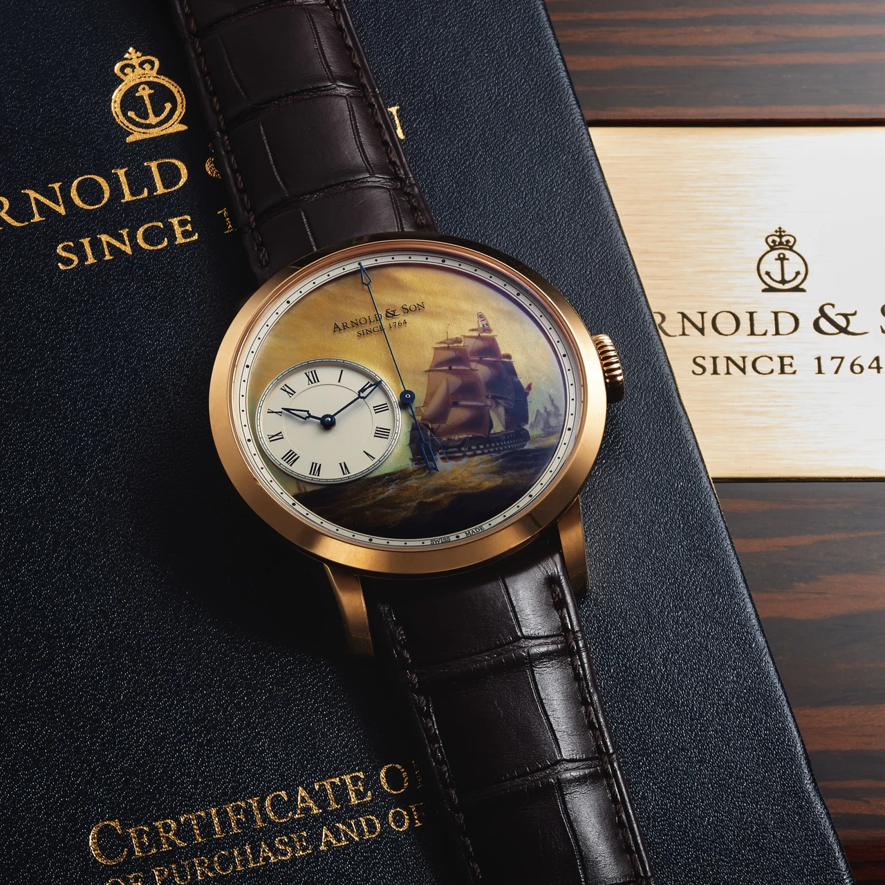 Arnold & Son ARNOLD & SON REF. 12.2.3.03 EAST INDIA CO. kol saati