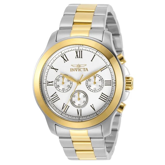 Invicta Specialty Watch - 44mm, Steel, Gold (21659) kol saati