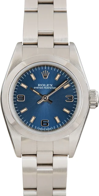Rolex ROLEX REF. 67180 / 2020; “OYSTER PERPETUAL”; STAINLESS STEEL kol saati