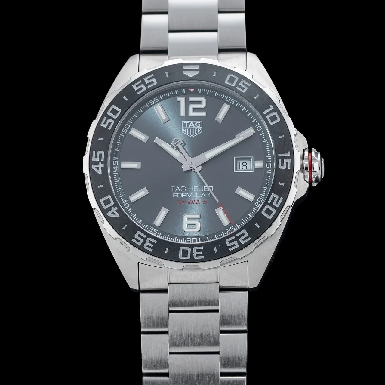 Tag Heuer Formula 1 Calibre 5 Automatic, 43mm, Steel 210009N40577 43 mm kol saati
