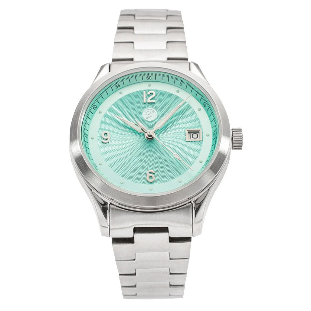 Galvin Loimu Glacier on Steel Bracelet #GVN-05 kol saati