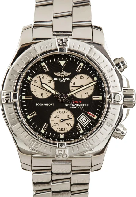 Breitling Chrono Colt II Stainless Steel A7338011/B782 kol saati