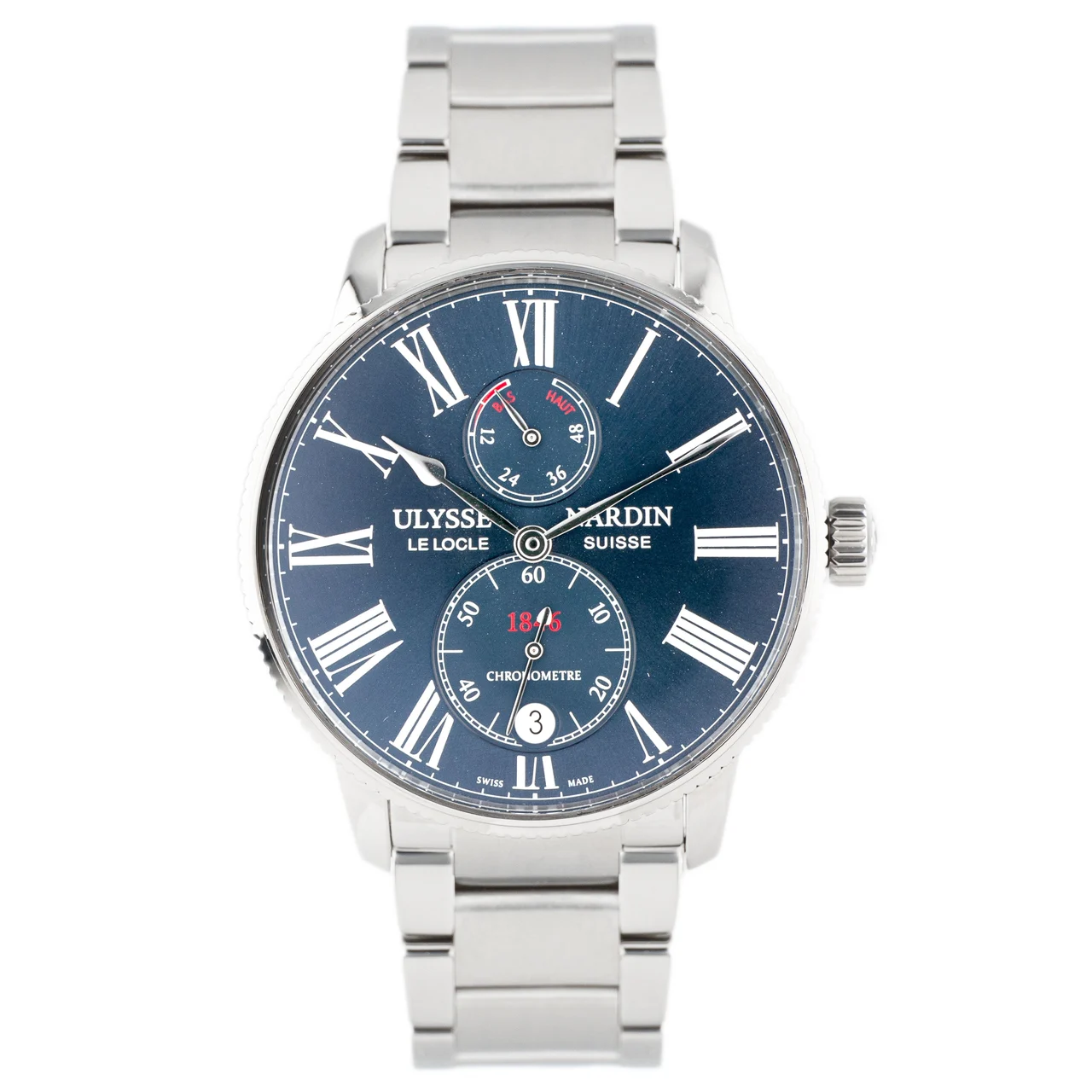 Ulysse Nardin Marine Torpilleur 700-03926 42 mm kol saati