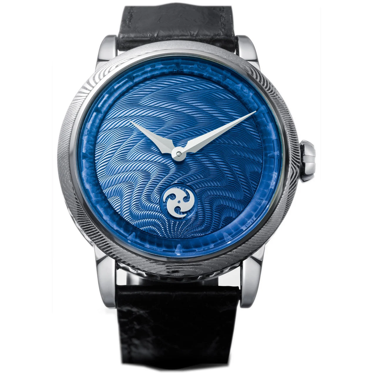 GoS Norrsken Northern Lights Guilloche Blue norrsken-blue-1 kol saati
