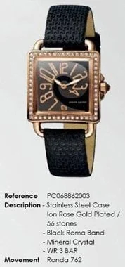 Pierre Cardin 068862003 33 mm kol saati