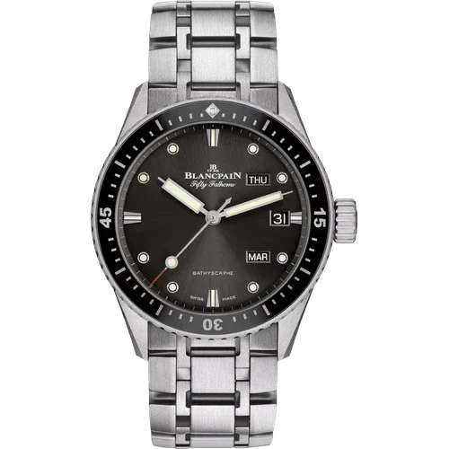 Blancpain Bathyscaphe Quantième Annuel 5071 1110 70B 43 mm kol saati