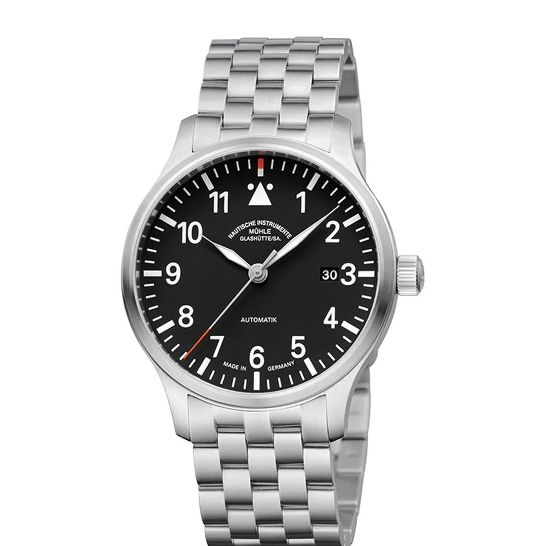 Muhle Glashutte MGPTERRASPII37-44-MB 40 mm kol saati