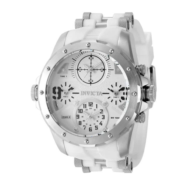 Invicta Coalition Forces Sniper Watch - 50mm. White, Steel (50217) kol saati