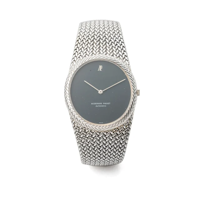 Audemars Piguet AUDEMARS PIGUET, REF. 5460, AUTOMATIC, BLACK DIAL, WHITE GOLD kol saati