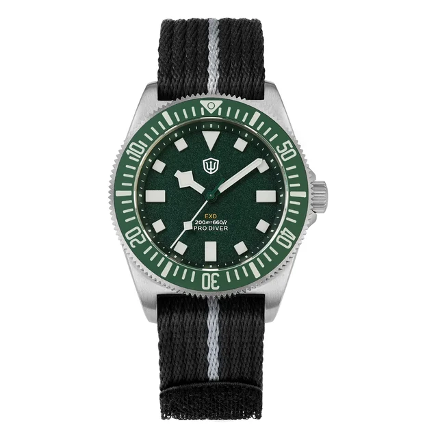 Watchdives EXD Titanium Diver Watch UKRE066 -二手代发-Nancy-娜姐给货 kol saati