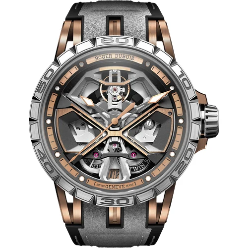 Roger Dubuis Excalibur Spider Huracán Pink Gold 45mm RDDBEX0750 kol saati