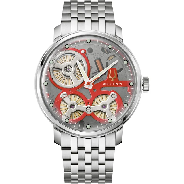 Accutron Spaceview 2020 X Redbar 2ES6A008 kol saati