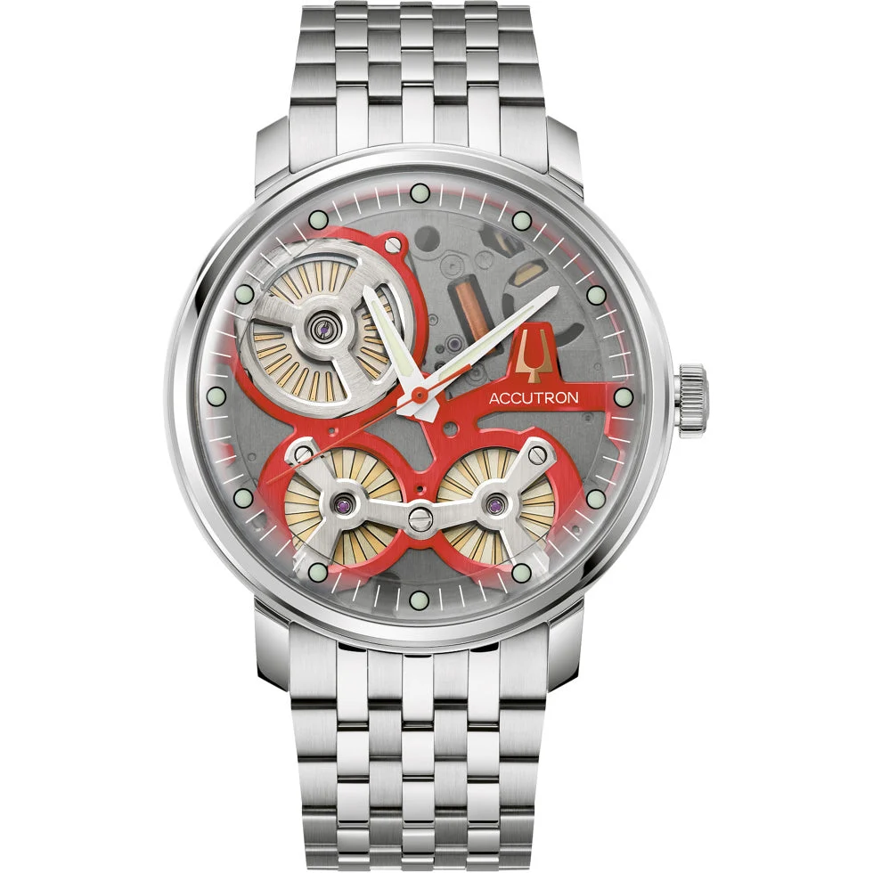 Accutron Spaceview 2020 X Redbar 2ES6A008 kol saati