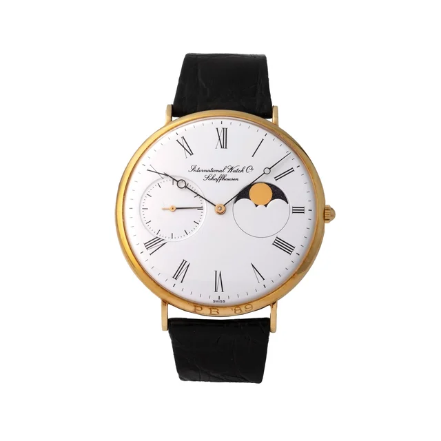 IWC IWC, REF. 5251, PORTOFINO MOONPHASE, YELLOW GOLD kol saati