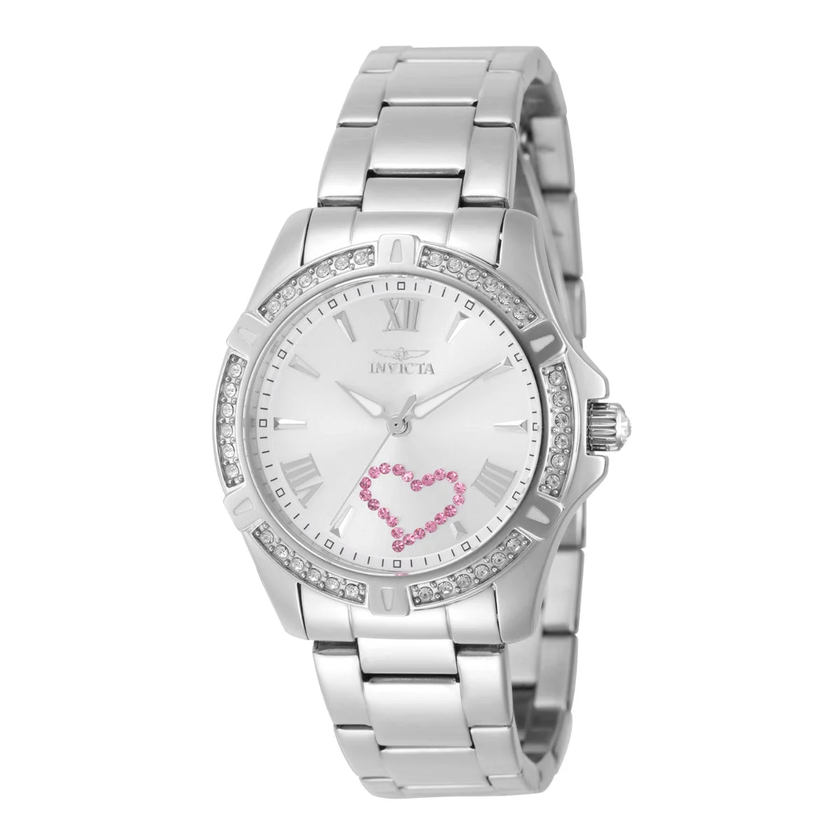 Invicta Angel Luvora Watch - 34.5mm. Steel (49842) 34.5 mm kol saati
