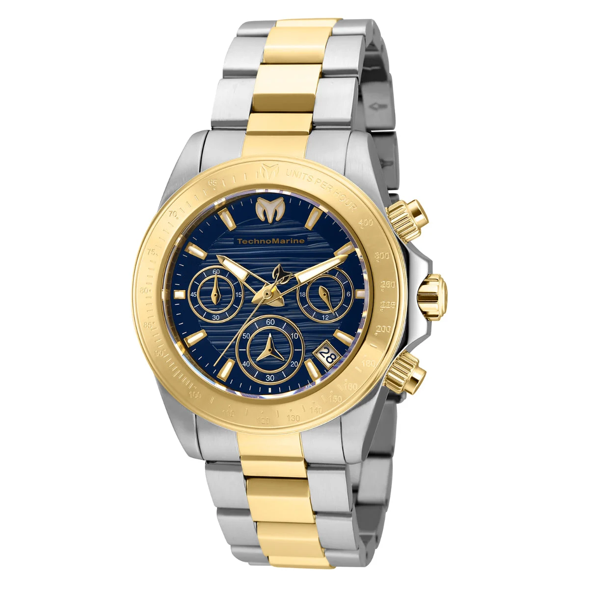 Invicta TechnoMarine Manta Ray Watch - 38mm, Steel, Gold (TM-219012) 38 mm kol saati